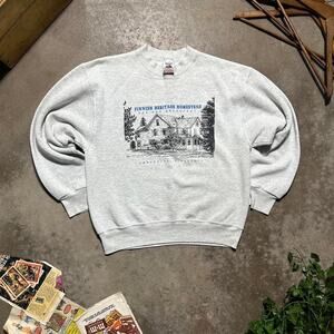 Vintage 90s Minnesota Cottage Grandma Crewneck Women's Medium Indie Sweatshirt